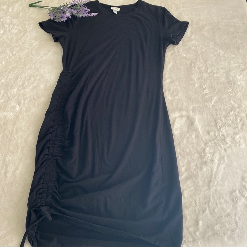 A New Day bodycon black t-shirt dress